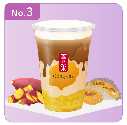 スイートポテトミルクティー