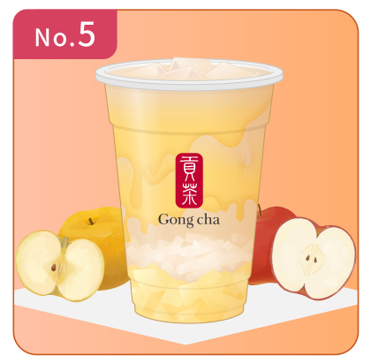 林檎と梨のミルクティー